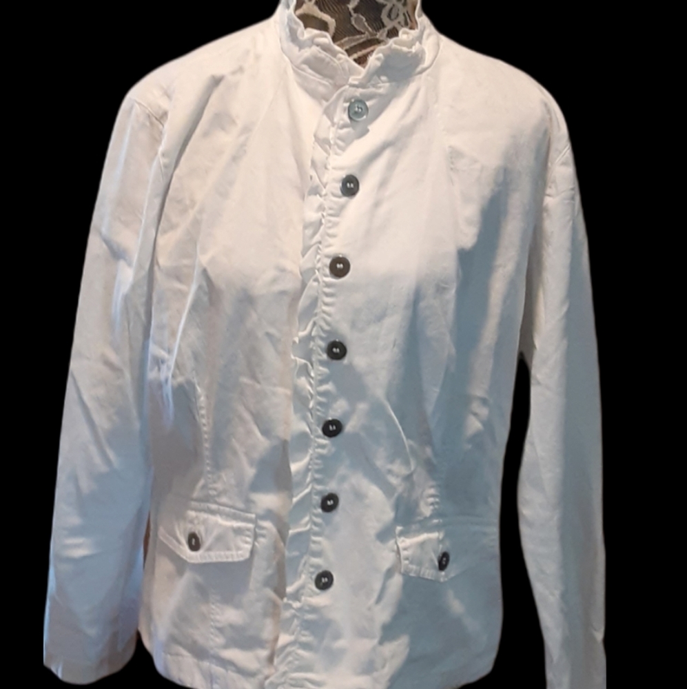 Chico's White Jacket🍭Perfect for Spring🍭Excellent Condition - Picture 2 of 6